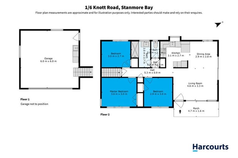 Photo of property in 1/6 Knott Road, Stanmore Bay, Whangaparaoa, 0932