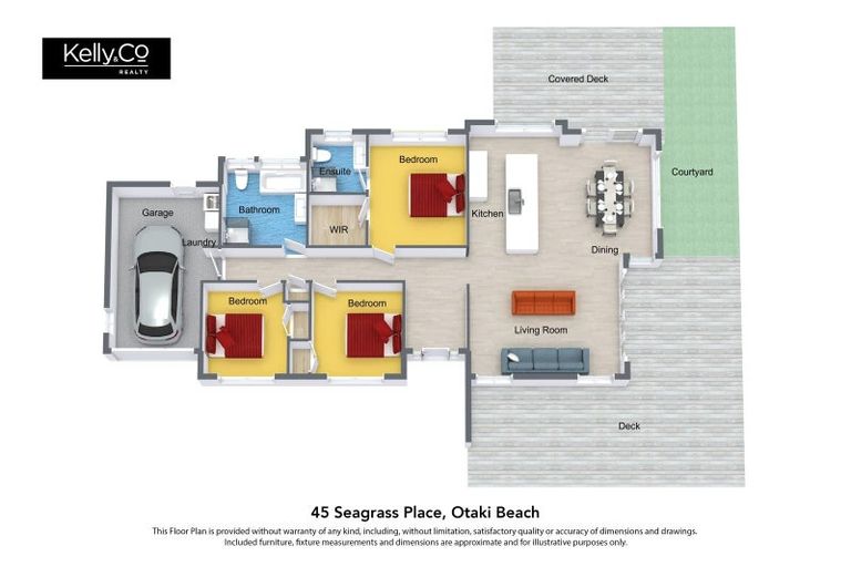 Photo of property in 45 Seagrass Place, Otaki Beach, Otaki, 5512