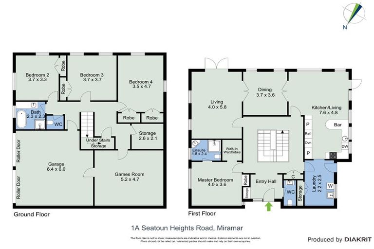 Photo of property in 1a Seatoun Heights Road, Miramar, Wellington, 6022