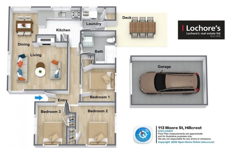 Photo of property in 113 Moore Street, Hillcrest, Auckland, 0627