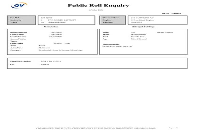 Photo of property in 116 Hawkins Road, Kohukohu, 0491