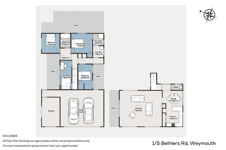 Photo of property in 1/5 Beihlers Road, Weymouth, Auckland, 2103