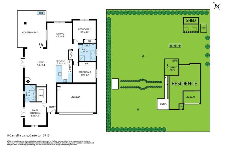 Photo of property in 8 Camellia Lane, Carterton, 5713