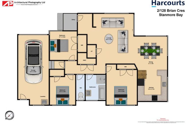 Photo of property in 2/128 Brian Crescent, Stanmore Bay, Whangaparaoa, 0932