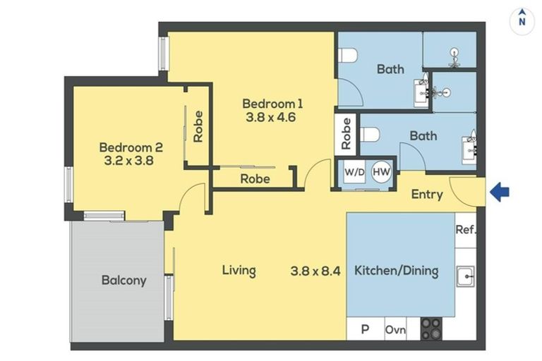 Photo of property in 205/70 Victoria Street, Onehunga, Auckland, 1061
