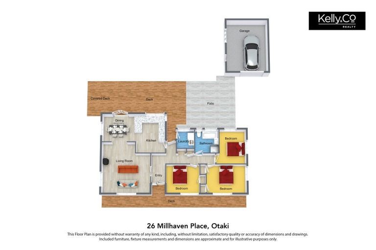 Photo of property in 26 Millhaven Place, Otaki, 5512