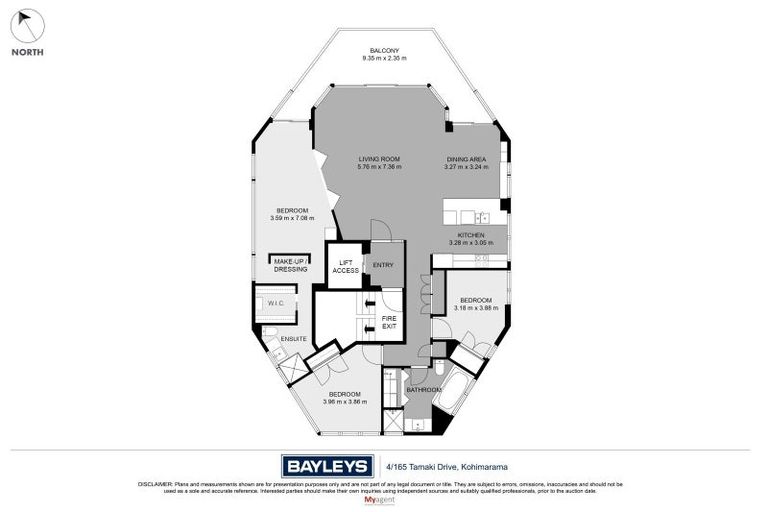 Photo of property in 4/165 Tamaki Drive, Kohimarama, Auckland, 1071