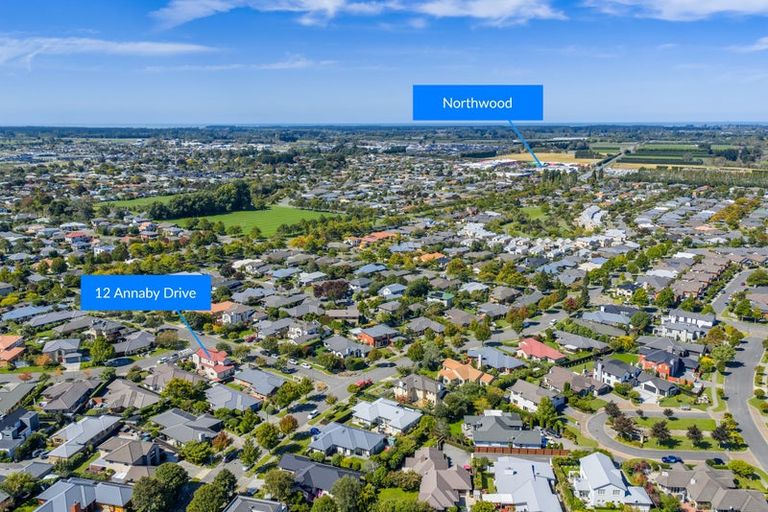 Photo of property in 12 Annaby Drive, Northwood, Christchurch, 8051