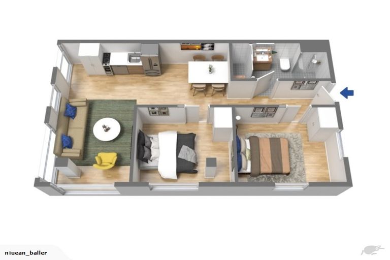 Photo of property in Twin Towers, 1107/17 Putney Way, Manukau, Auckland, 2104