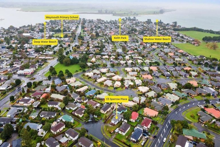 Photo of property in 1/3 Sparrow Place, Weymouth, Auckland, 2103