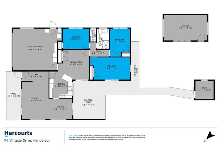 Photo of property in 74 Vintage Drive, Henderson, Auckland, 0612