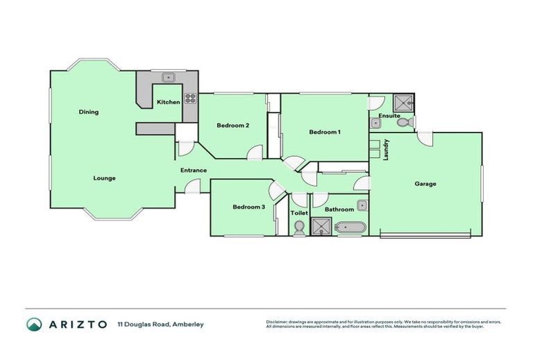 Photo of property in 11 Douglas Road, Amberley, 7410