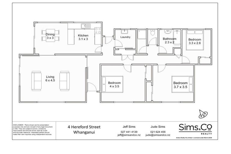 Photo of property in 4 Hereford Street, Springvale, Whanganui, 4501