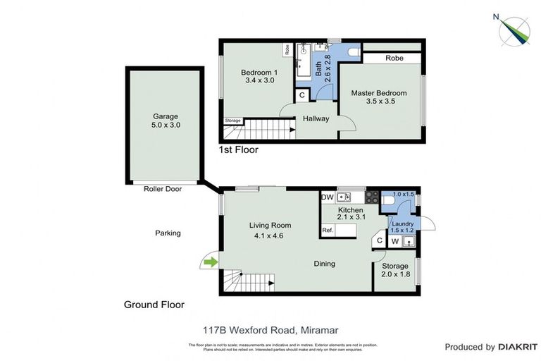 Photo of property in 117b Wexford Road, Miramar, Wellington, 6022