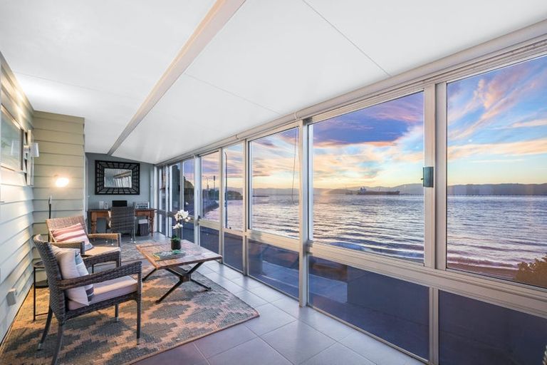 Photo of property in 1a Gill Road, Lowry Bay, Lower Hutt, 5013