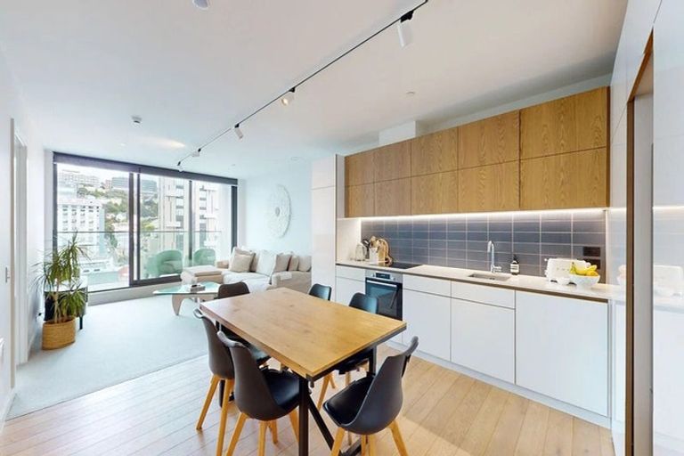Photo of property in Victoria Lane Apartments, 1207/161 Victoria Street, Te Aro, Wellington, 6011
