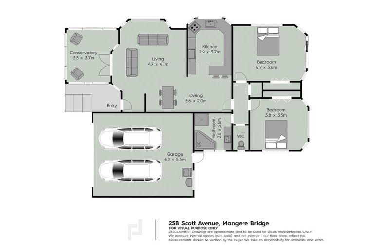 Photo of property in 2/25 Scott Avenue, Mangere Bridge, Auckland, 2022