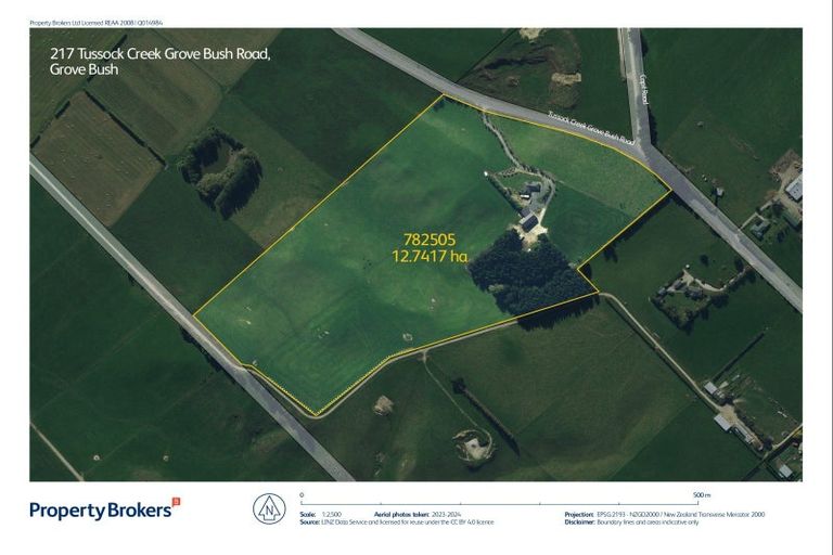 Photo of property in 217 Tussock Creek Grove Bush Road, Grove Bush, Invercargill, 9872