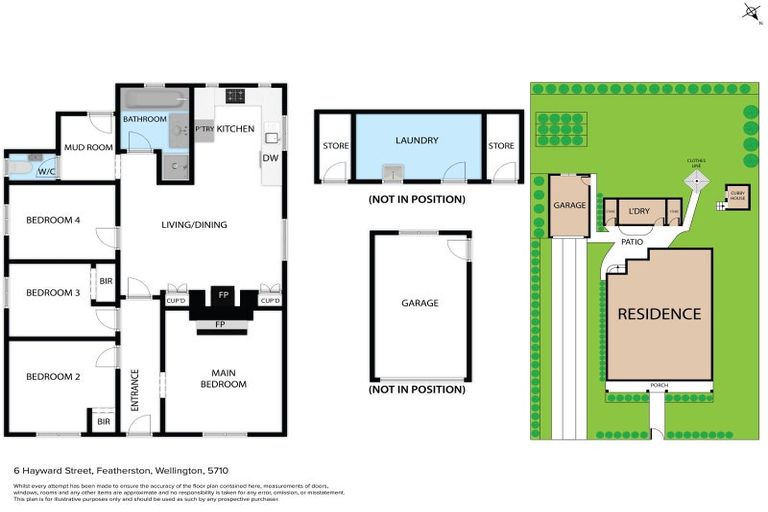 Photo of property in 6 Hayward Street, Featherston, 5710