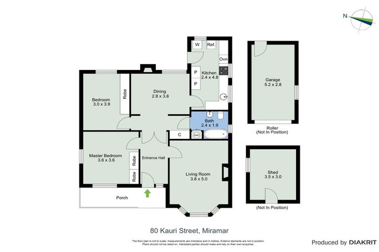 Photo of property in 80 Kauri Street, Miramar, Wellington, 6022