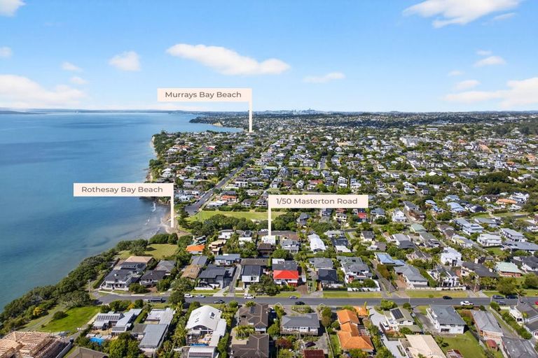 Photo of property in 1/50 Masterton Road, Rothesay Bay, Auckland, 0630