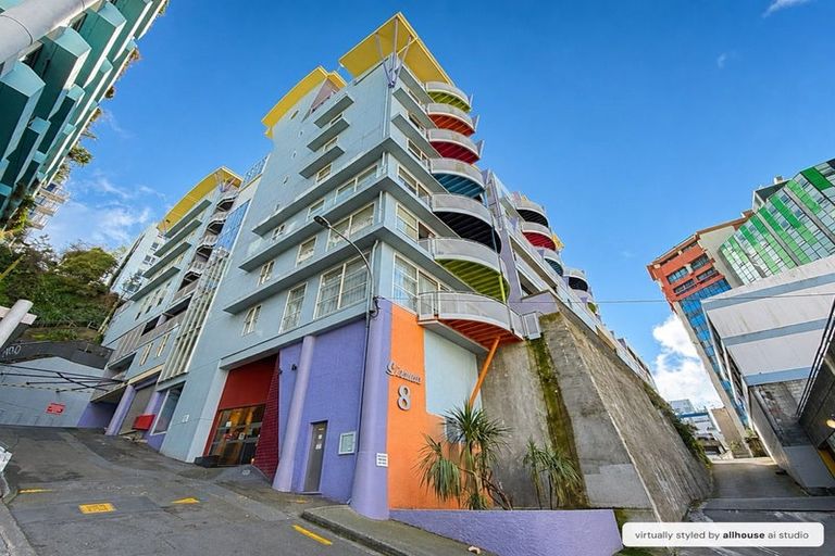 Photo of property in Sirocco Apartments, 808/8 Church Street, Wellington Central, Wellington, 6011