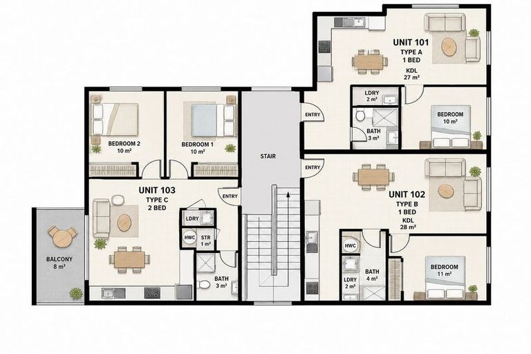 Photo of property in 3/45 Dale Crescent, Pakuranga, Auckland, 2010