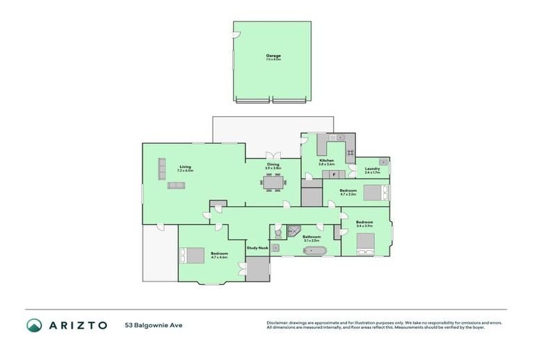 Photo of property in 53 Balgownie Avenue, Gonville, Whanganui, 4501