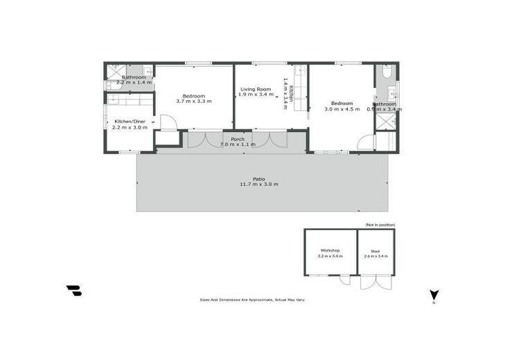 Photo of property in 11a Buchanan Street, Opotiki, 3122