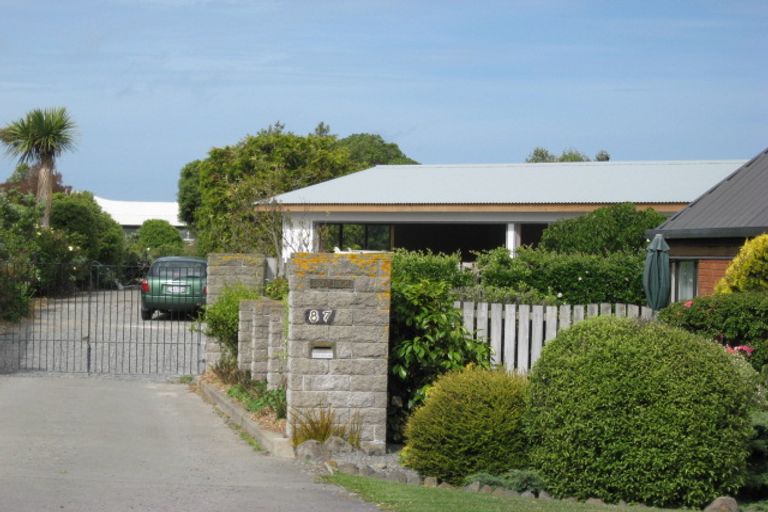 Photo of property in 87 Taylors Mistake Road, Scarborough, Christchurch, 8081