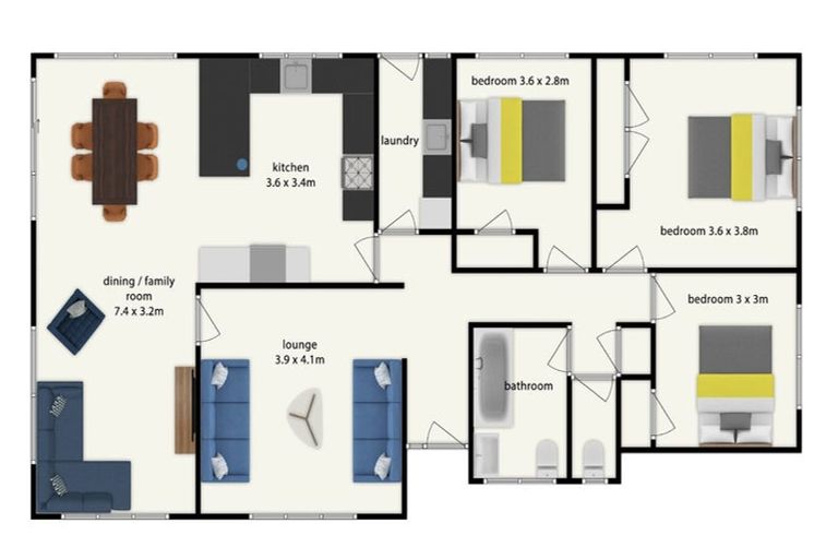 Photo of property in 19 Andrews Street, Foxton Beach, Foxton, 4815