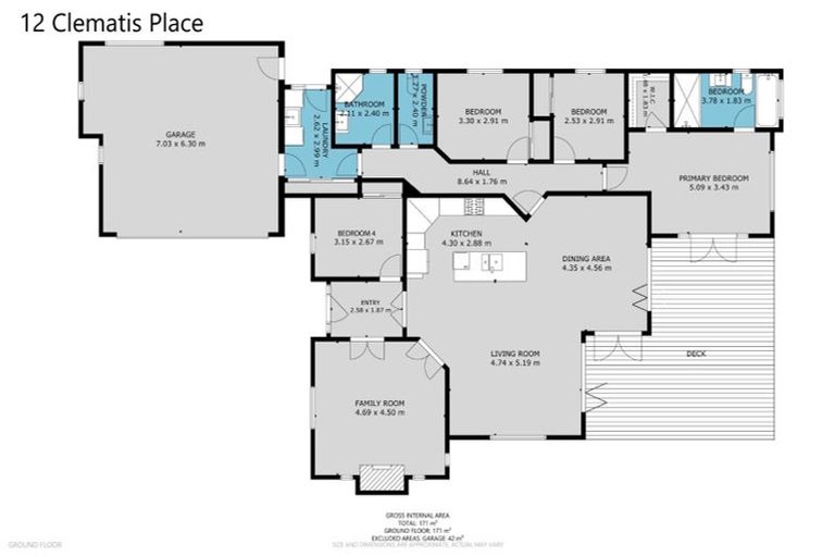 Photo of property in 12 Clematis Place, Wigram, Christchurch, 8042