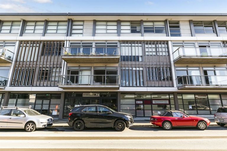 Photo of property in Revolucion Apartments, 405/28s Torrens Terrace, Mount Cook, Wellington, 6011