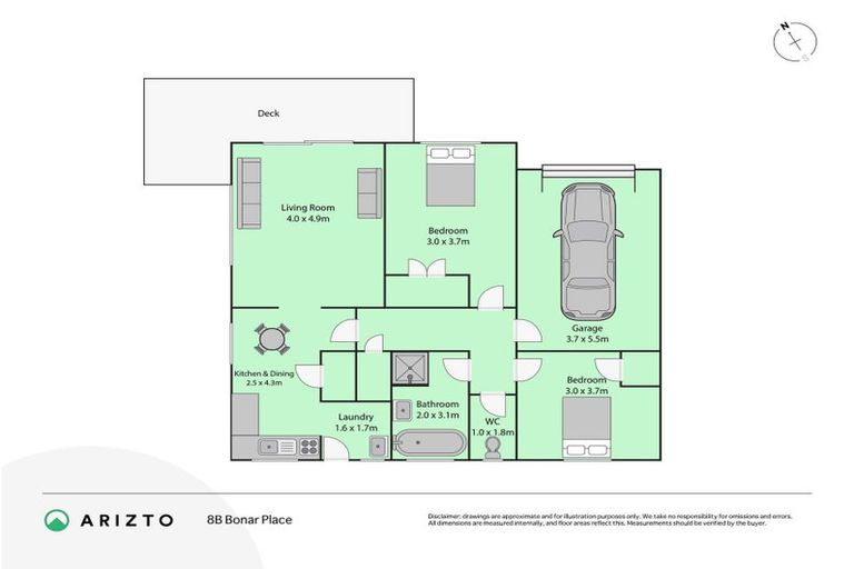 Photo of property in 2/8 Bonar Place, Woolston, Christchurch, 8062