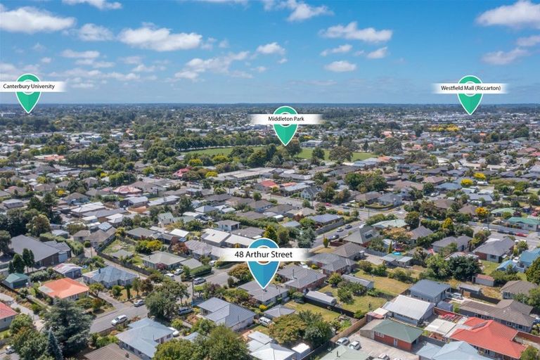 Photo of property in 48 Arthur Street, Upper Riccarton, Christchurch, 8041