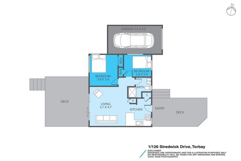 Photo of property in 1/126 Stredwick Drive, Torbay, Auckland, 0630