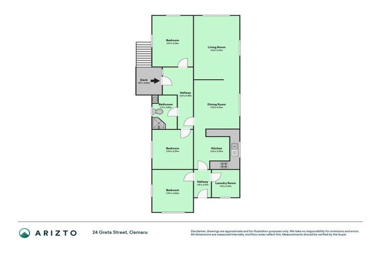 Photo of property in 24 Greta Street, South Hill, Oamaru, 9400