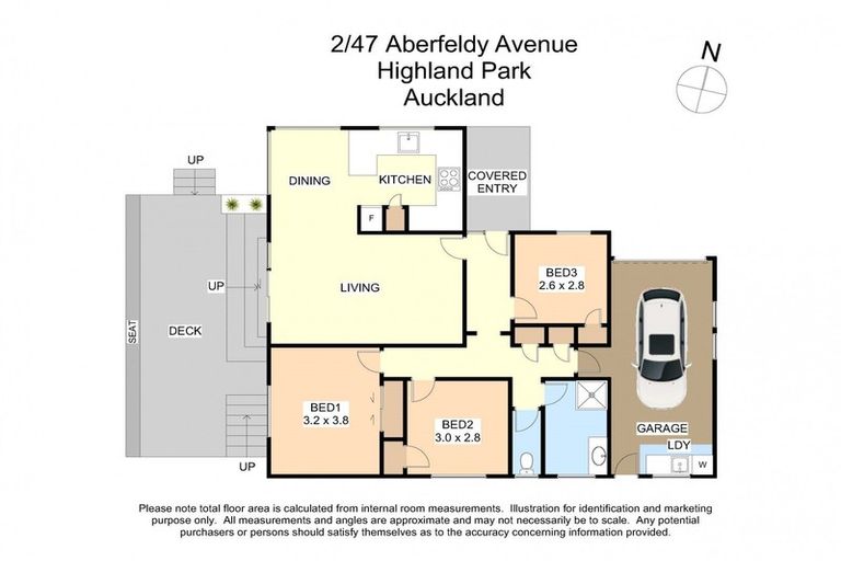 Photo of property in 2/47 Aberfeldy Avenue, Highland Park, Auckland, 2010