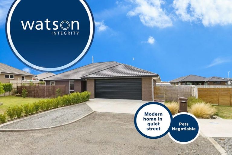 Photo of property in 5 Georgia Court, Feilding, 4702