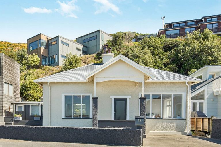 Photo of property in 72 Owhiro Bay Parade, Owhiro Bay, Wellington, 6023