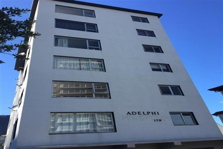 Photo of property in Adelphi Apartments, 179 The Terrace, Wellington Central, Wellington, 6011