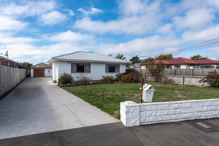 Photo of property in 74 Burwood Road, Burwood, Christchurch, 8083