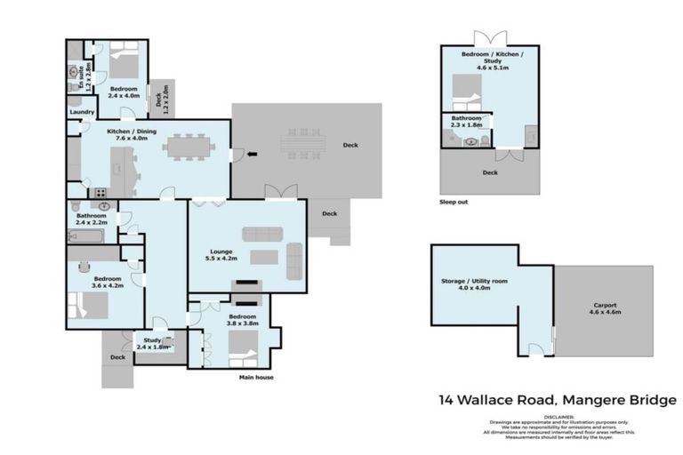 Photo of property in 14 Wallace Road, Mangere Bridge, Auckland, 2022