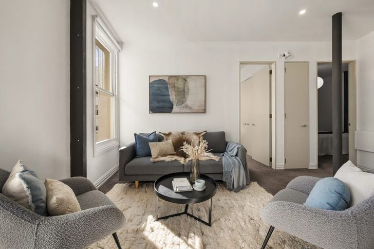 Photo of property in Columbia Apartments, 13/32 Cuba Street, Te Aro, Wellington, 6011
