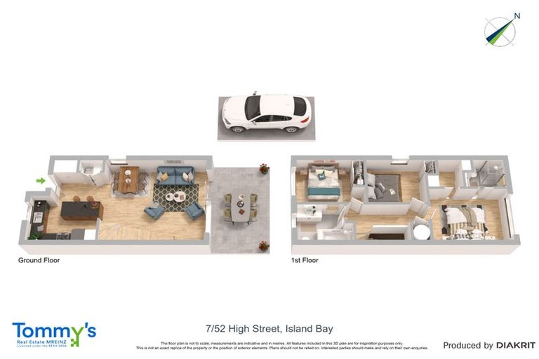 Photo of property in 7/52 High Street, Island Bay, Wellington, 6023