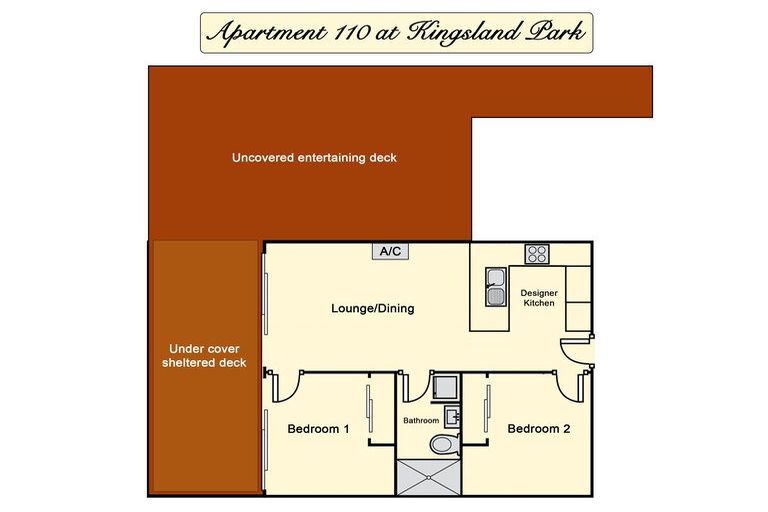 Photo of property in Kingsland Park, 1/401k New North Road, Kingsland, Auckland, 1021