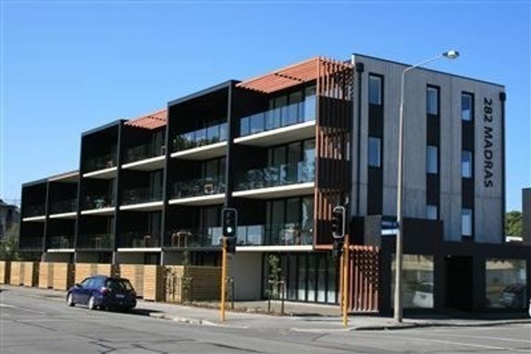 Photo of property in Leicester Executive Apartments, 103/282 Madras Street, Christchurch Central, Christchurch, 8011