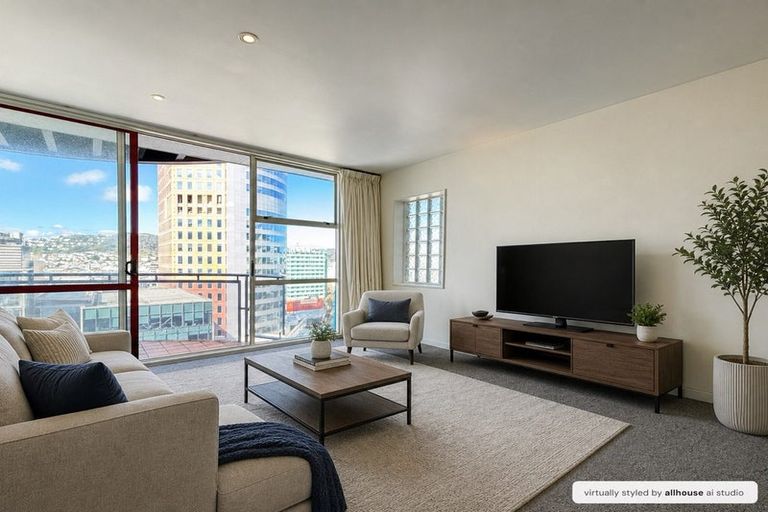 Photo of property in Sirocco Apartments, 808/8 Church Street, Wellington Central, Wellington, 6011
