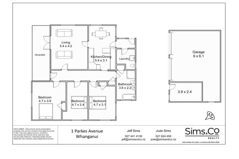 Photo of property in 1 Parkes Avenue, Saint Johns Hill, Whanganui, 4501