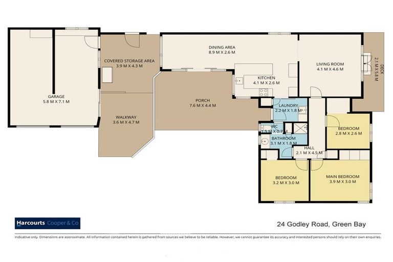 Photo of property in 24 Godley Road, Green Bay, Auckland, 0604